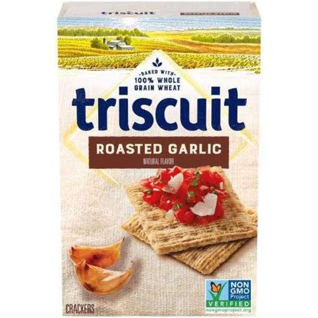 Nabisco Triscuit Roasted Garlc Crackers 8.5 oz