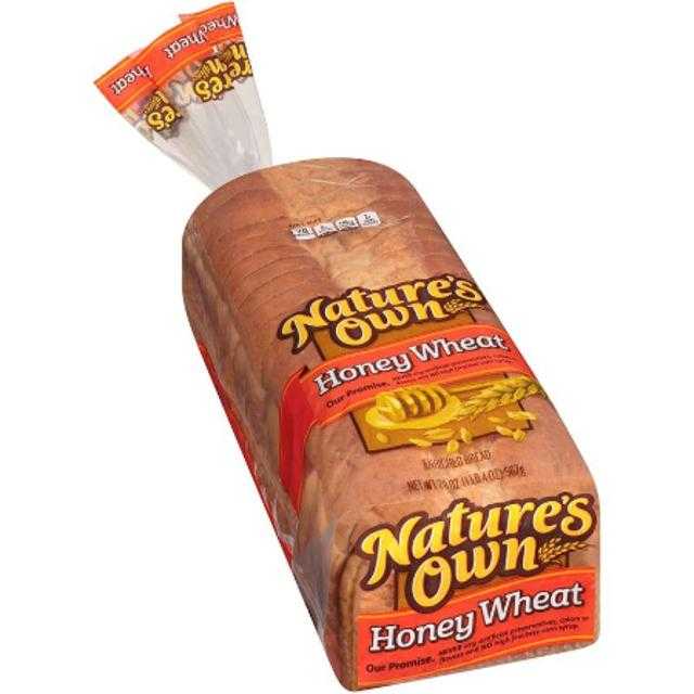 Nature's Own Honey Wheat Bread 20 oz