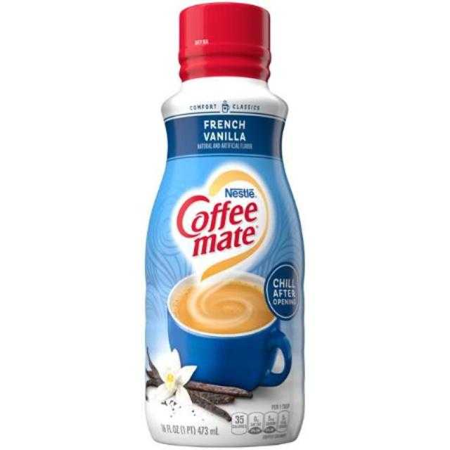 Nestle Coffee-Mate French Vanilla Coffee Creamer 16 oz