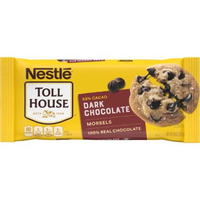 Nestle Toll House Dark Chocolate Morsels 10 oz