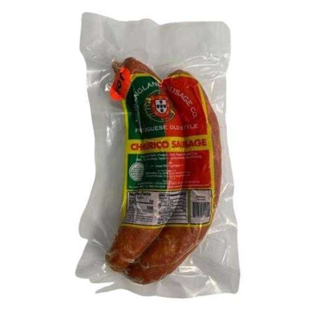 New England Sausage Chourico Hot 2 ct