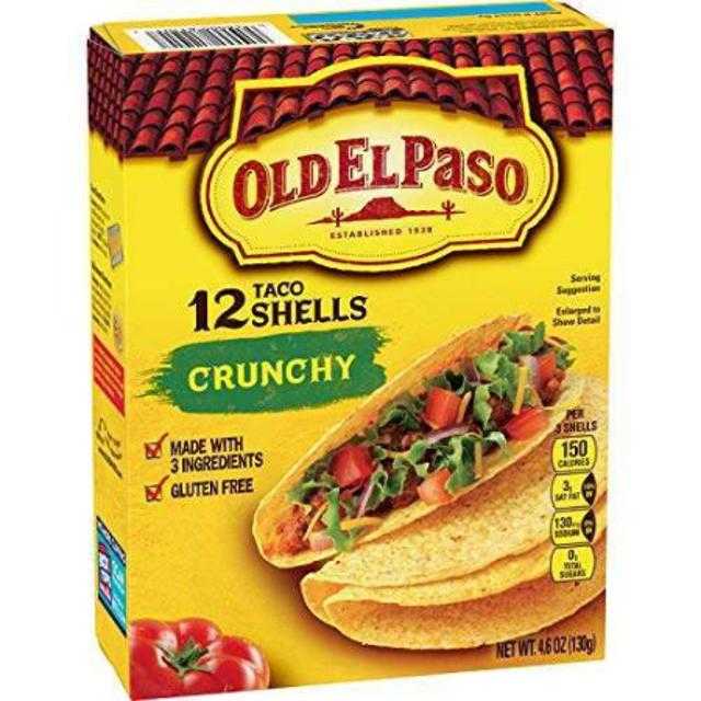 Old El Paso Crunchy Taco Shells 12 ct 4.6 oz