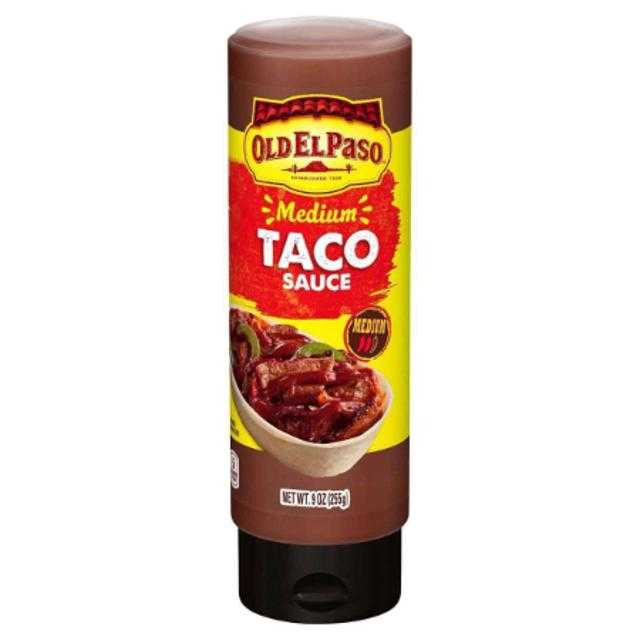 Old El Paso Medium Taco Sauce 9 oz