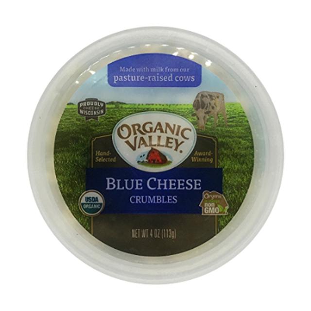 Organic Valley Blue Cheese Crumbles 4 oz