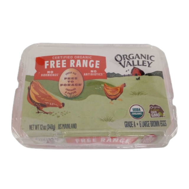 Organic Valley Eggs 6 ct