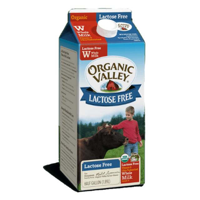 Organic Valley Lactose-Free Whole Milk 1.89 L