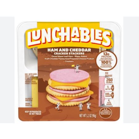 Oscar Mayer Lunchables Ham & Cheddar with Crackers 3.2 oz