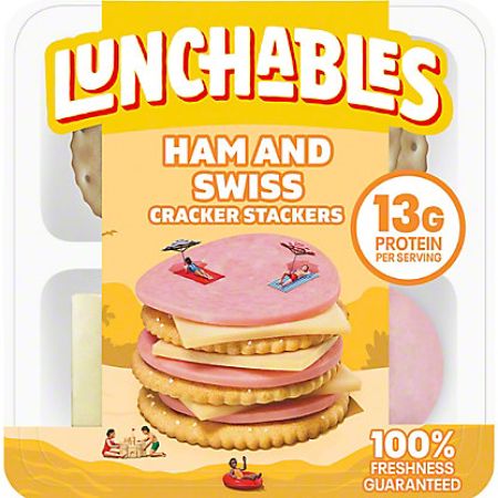 Oscar Mayer Lunchables Ham & Swiss with Crackers 3.2 oz