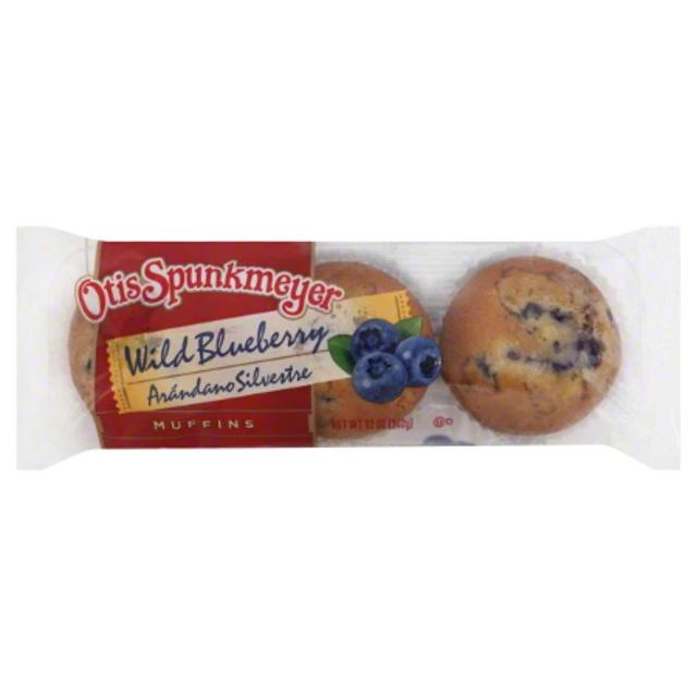 Otis Spunkmeyer Wild Blueberry Muffins 3 ct 12 oz
