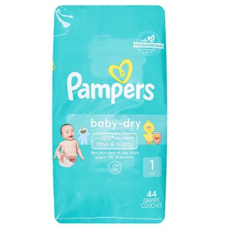 Pampers Baby-Dry (Size 1) 44 ct