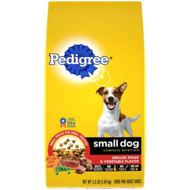 Pedigree Complete Nutrition Small Dog Grilled Steak & Vegetable Flavor Dog Food 3.5 lb