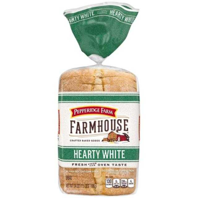 Pepperidge Farm Farmhouse Hearty White Bread 24 oz