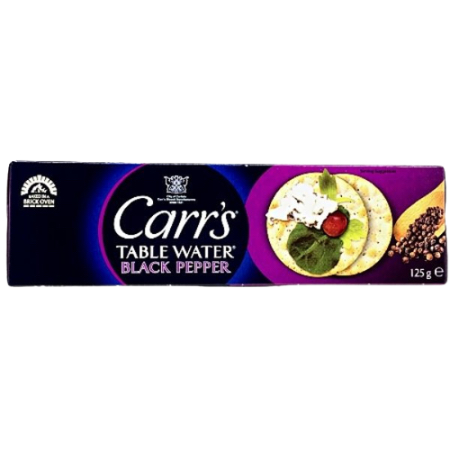 Carr's Table Water Black Pepper 125 g