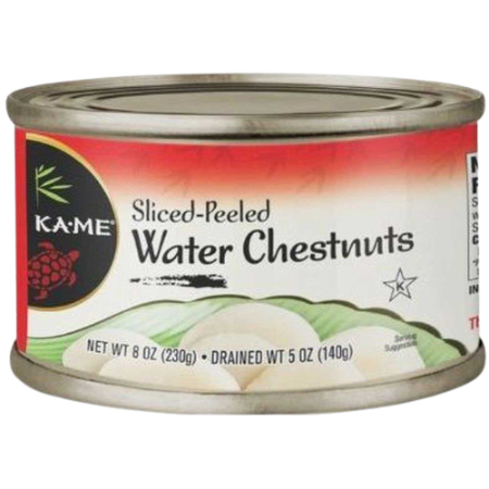 Kame Sliced-Peeled Water Chestnuts 8 oz