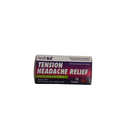 Health A2Z Tension Headache Relief 16 ct