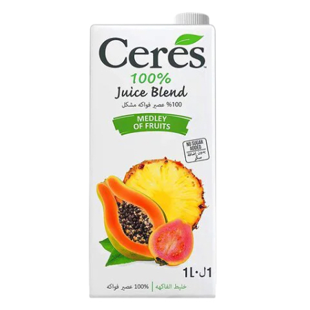 Ceres 100% Fruit Juice Medley Of Fruits 1 L