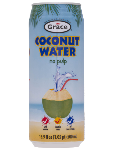 Grace Coconut Water No Plup 16.9 oz