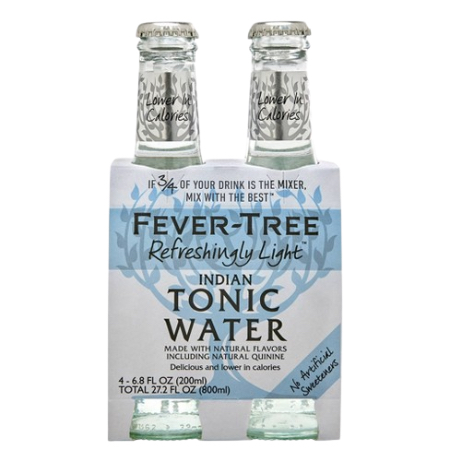 Fever-Tree Refreshingly Light Tonic Water 4 Pack 6.8 oz