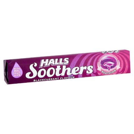 Halls Soothers BlackCurrant 45 g