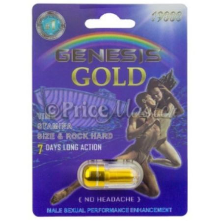 Genesis Gold 100% All Natural Male Sexual Performance Enhancement 1 ct