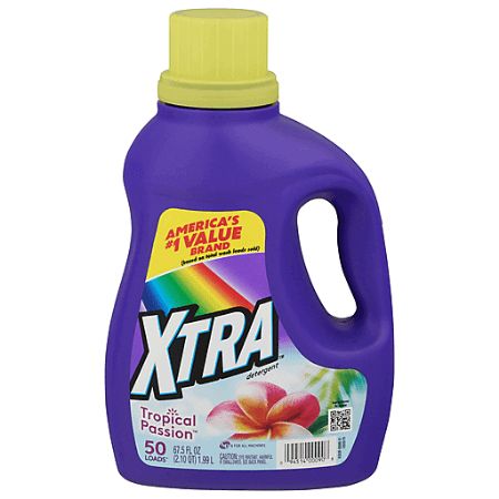 Xtra Tropical Passion Fresh Liquid Detergent 67.5 oz