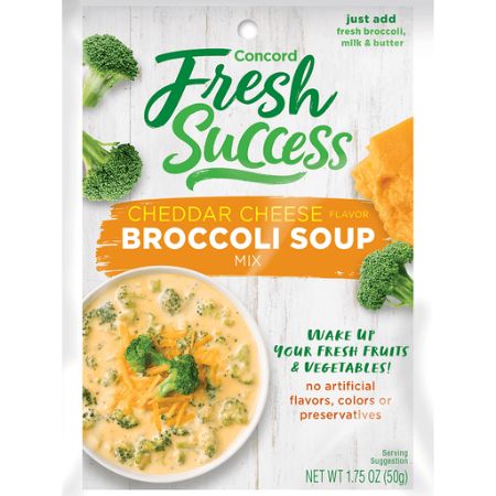 Fresh Success Cheddar Cheese Broccoli Soup Mix 1.75 oz