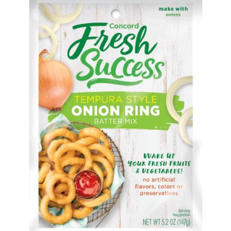 Fresh Success Tempura Style Onion Ring Batter Mix 5.2 oz