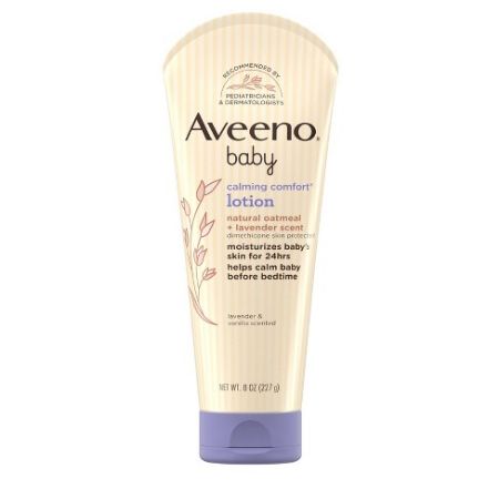 Aveeno Calming Comfort Lotion w/oatmeal and lavender scent 8oz