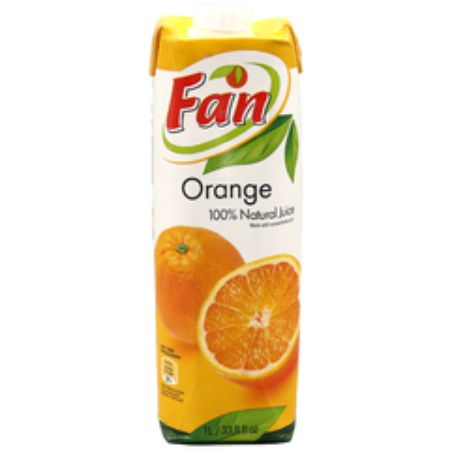 Fan Orange 100% Natural Juice 33.8 oz