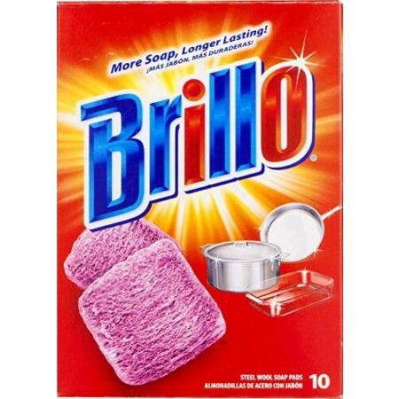Brillo Steel Wool Soap Pads 10 ct