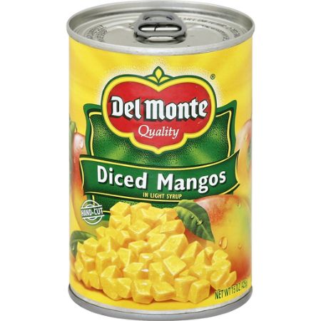 Del Monte Diced Mango 15 oz
