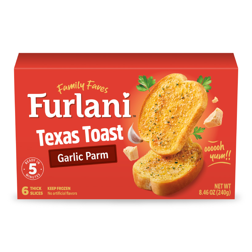 Furlani Texas Toast Garlic Parmesan 8.46oz 6ct