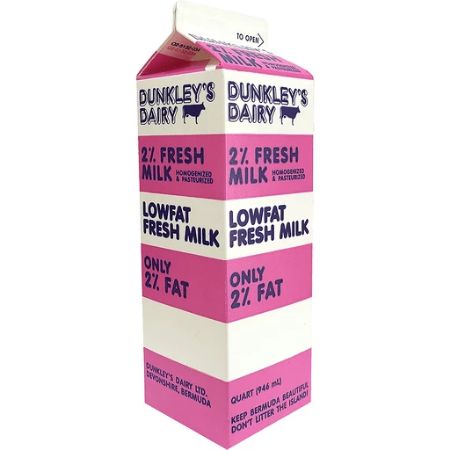 Dunkley's 2% Fresh Milk 64 oz