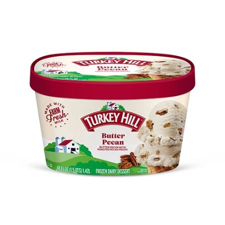 Turkey Hill Butter Pecan Ice Cream 46 oz