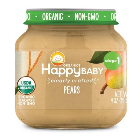 Happy Baby Organic Pears, Stage 1 4 oz