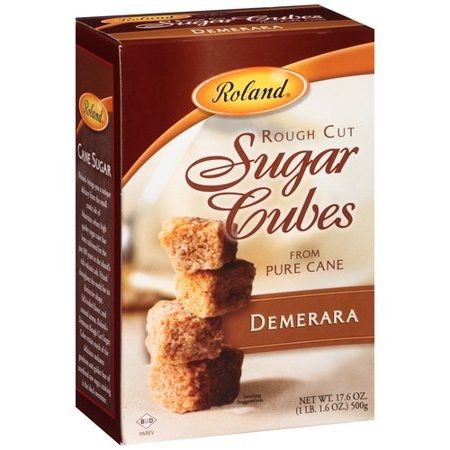 Roland Sugar Cubes Demerara 500 g