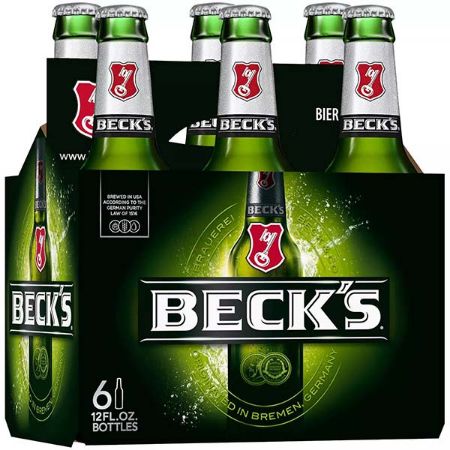 Beck's Beer 6 pk 330 ml