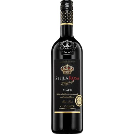 Stella Rosa Black Semi - Sweet, Red Wine 750 ml