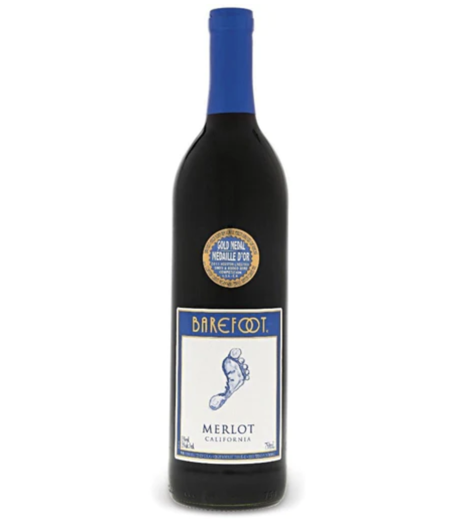 Barefoot Merlot Wine 750 ml