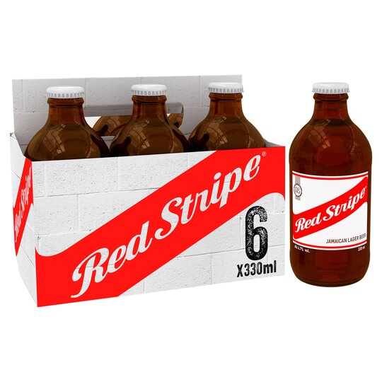 Red Stripe Beer 6 pk