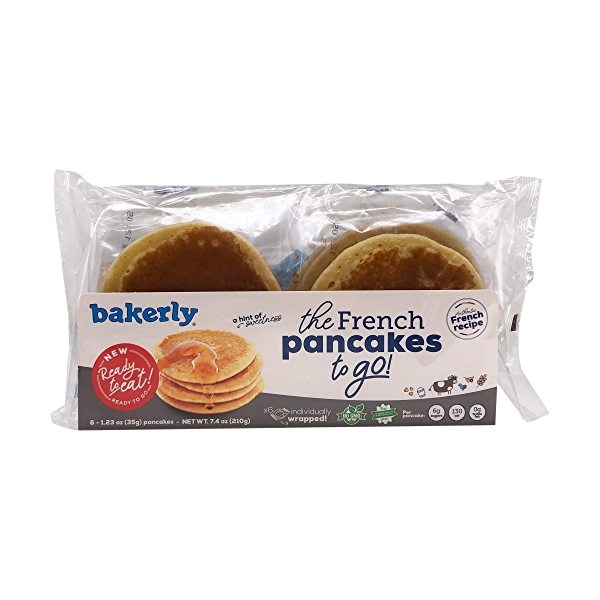 Bakerly French Pancakes To-Go 6pk 7.4 oz
