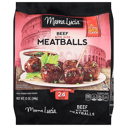 Mama Lucia Beef Meatballs 12oz