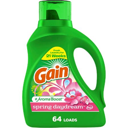 Gain + Aroma Boost Spring Daydreams Liquid Laundry Detergent 46 oz