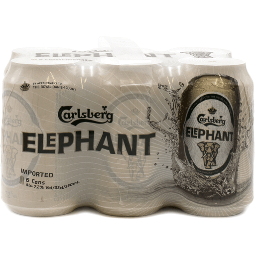 Carlsberg Elephant 6 pk cans