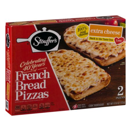 Stouffer's French Bread Cheese Pizza's 2 ct 11.75 oz