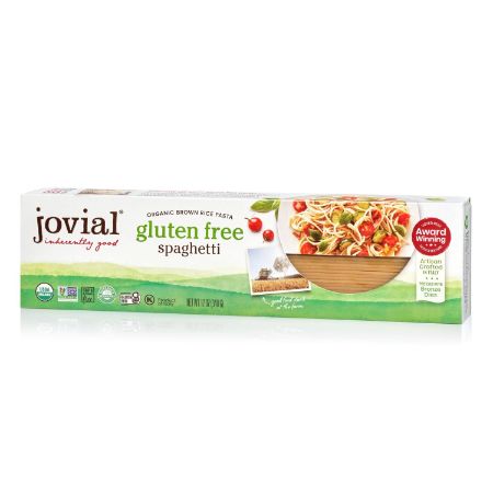 Jovial Organic Brown Rice Pasta Gluten Free Spaghetti 12 oz