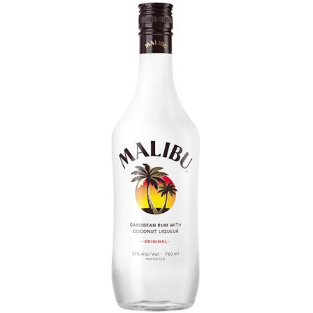 Malibu Caribbean Rum with Coconut Liqueur 1 L