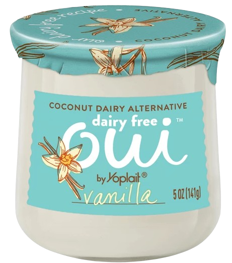 Oui Coconut Dairy Free Vanilla Blended Yogurt 5 oz