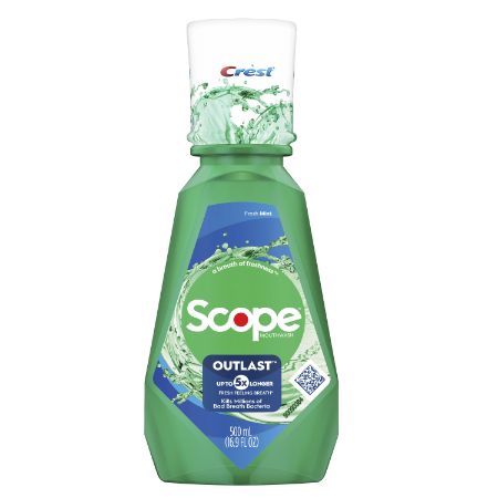 Scope Fresh Mint Antiseptic Mouthwash 500 ml