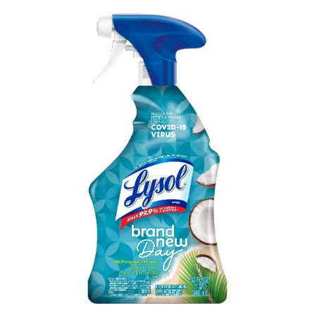 Lysol All Purpose Cleaner Coconut & Sea Minerals Breeze Spray 32 oz